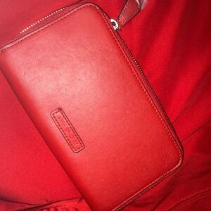 Vera Bradley Red Leather Women's Wallet